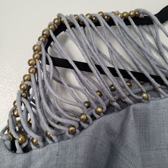 RARE $1900 Zimmermann Havoc Lattice Silk Flounce Dress Sz US 4/ Small /0 - Picture 12 of 16